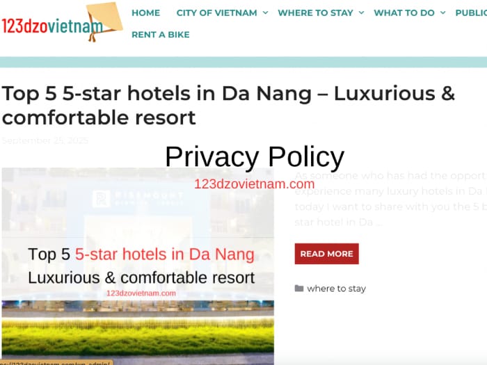 Privacy Policy
