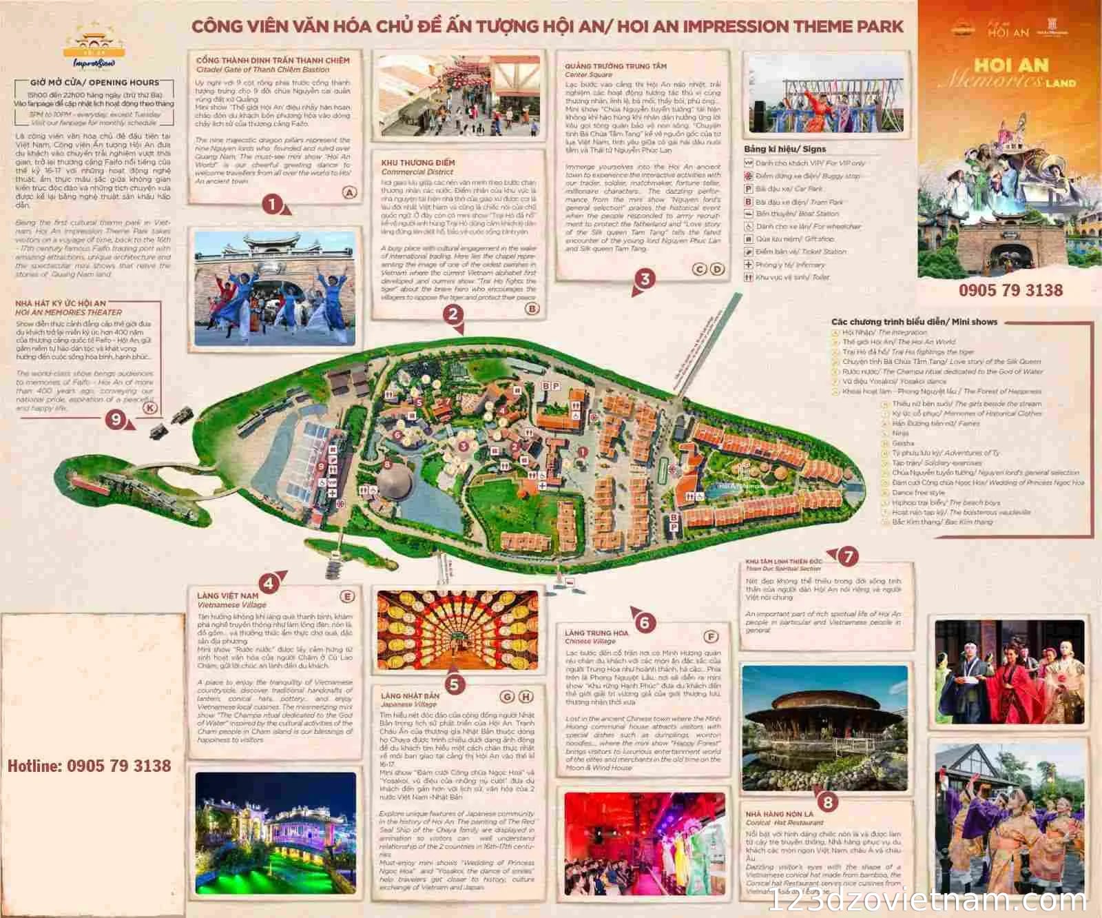 Hoi An memories show pamphlet