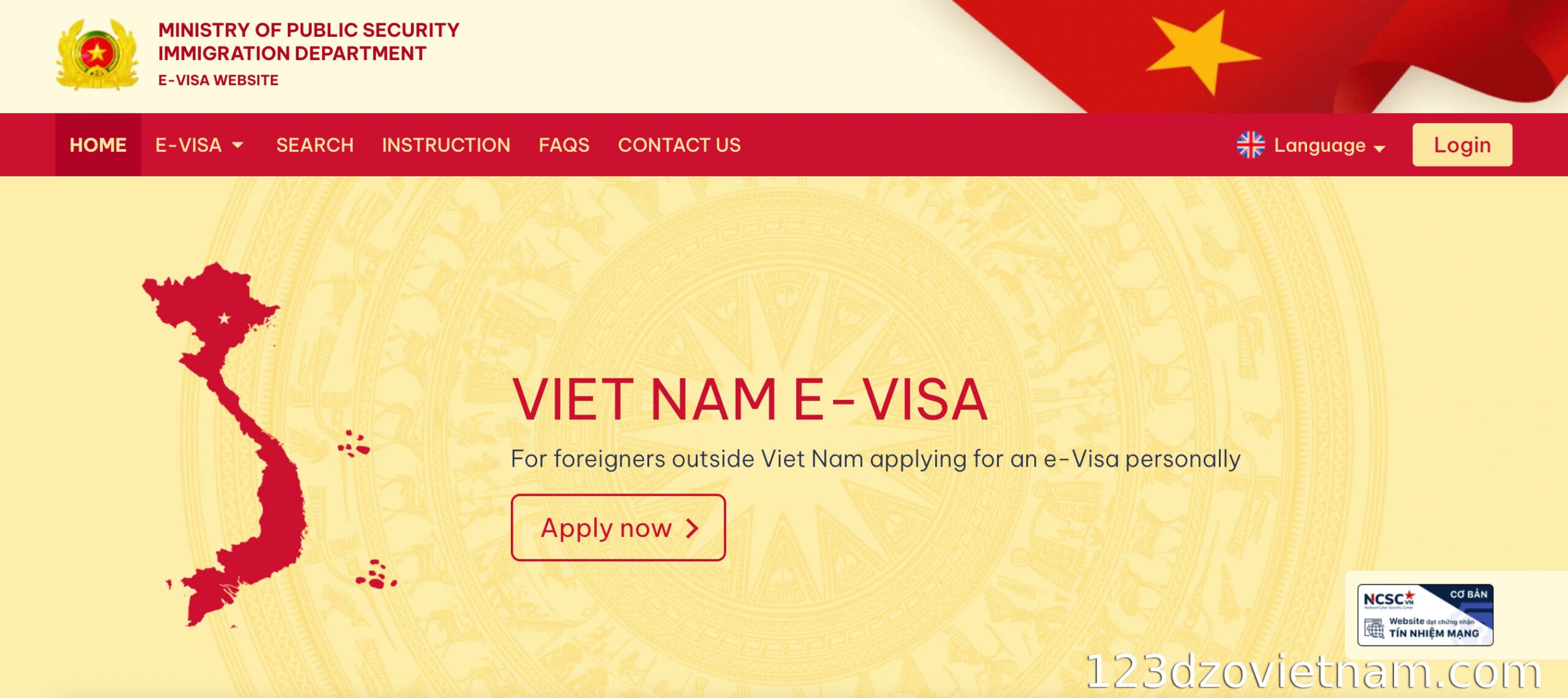 Apply for e-visa online