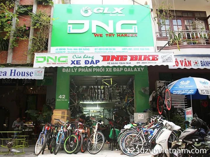 DNG bicycle rental in Danang