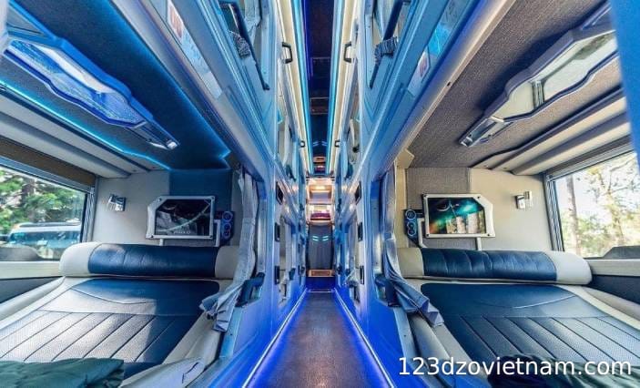 Choose vehicle type such as sleeper bus
