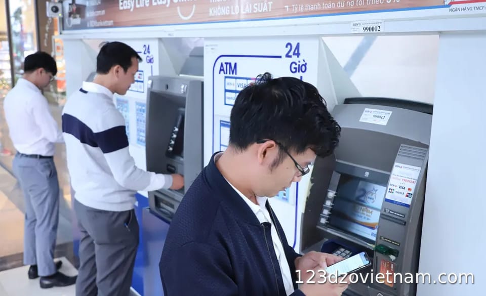 ATMs are linked to major banks and placed in secure areas