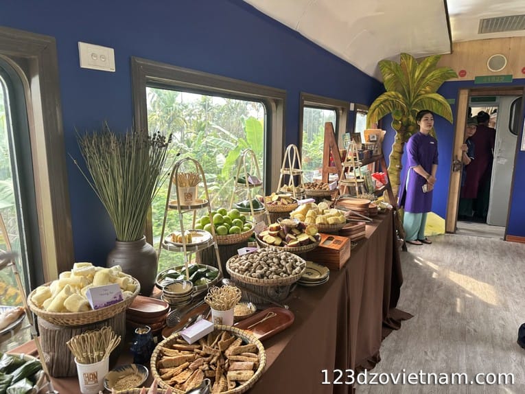 A feast of Central Vietnamese specialties