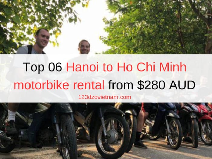 Top 06 Hanoi to Ho Chi Minh motorbike rental from $280 AUD