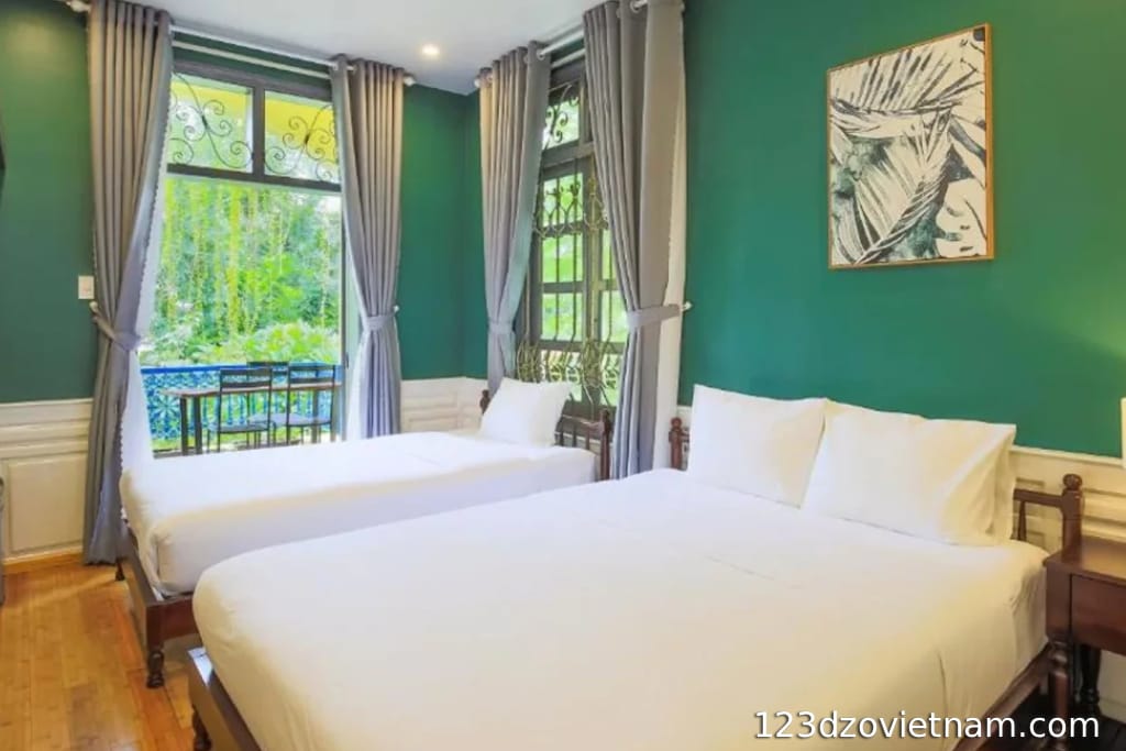 Inside of Thi Boutique villa