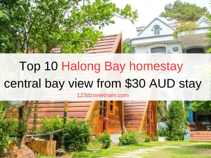 Top 10 Halong Bay homestay central bay view from $30 AUD stay