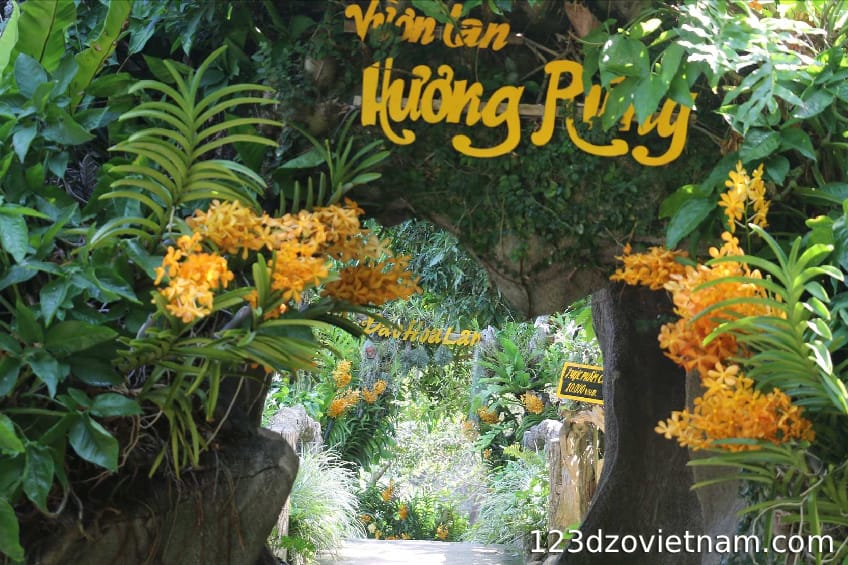 Visit Hoa Lan stream tourist area 
