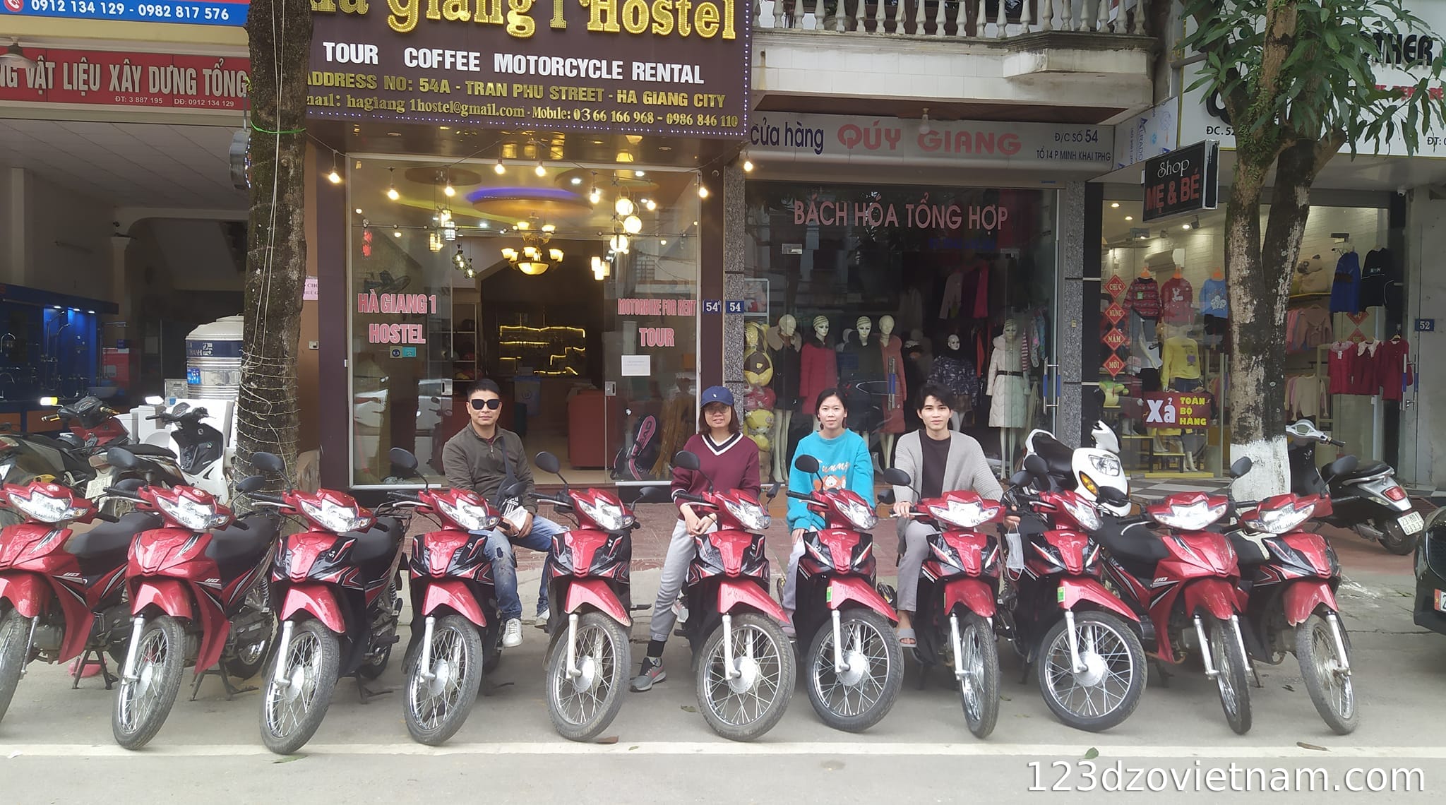 Ha Giang 1 Hostel and Tour | 54A Nguyen Trai Street, Ha Giang City