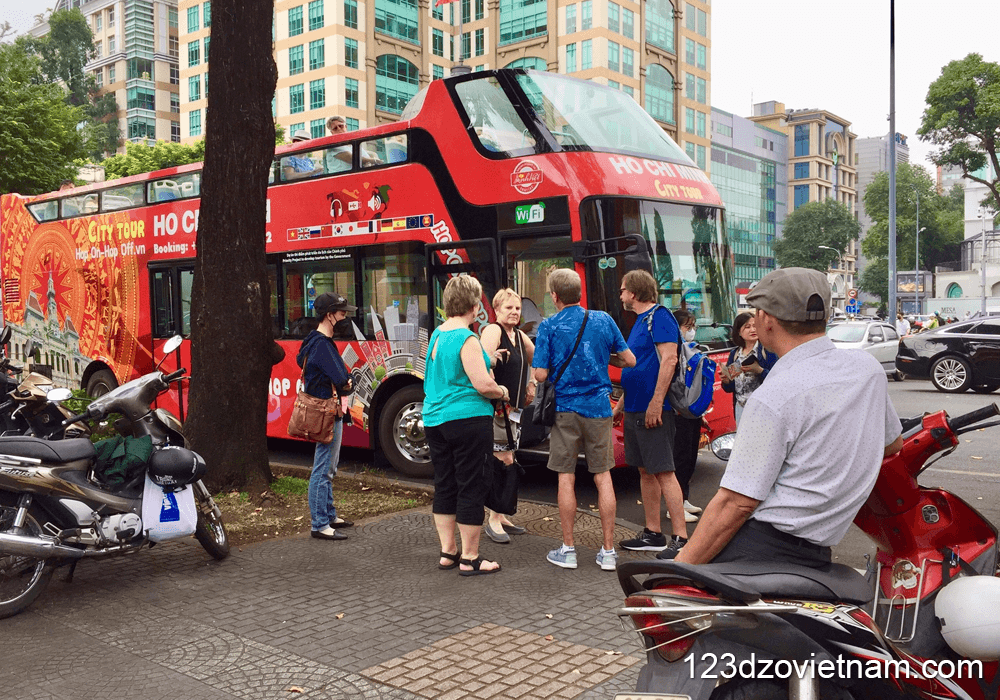 Head to the bus stop