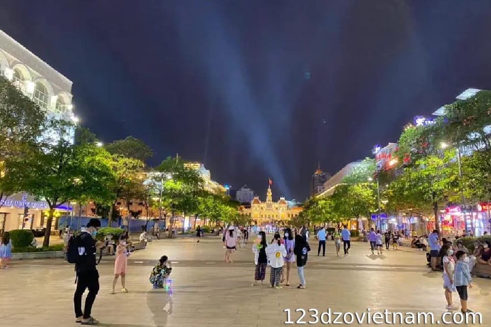 Nguyen Hue Walking Street