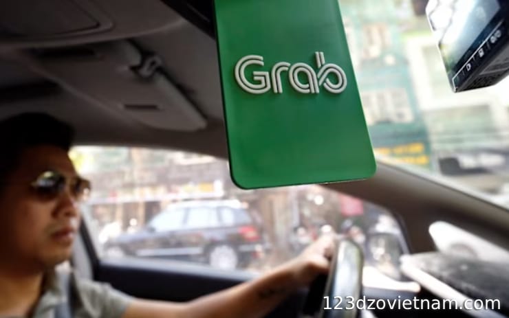 Note when booking a Grab ride in Vietnam