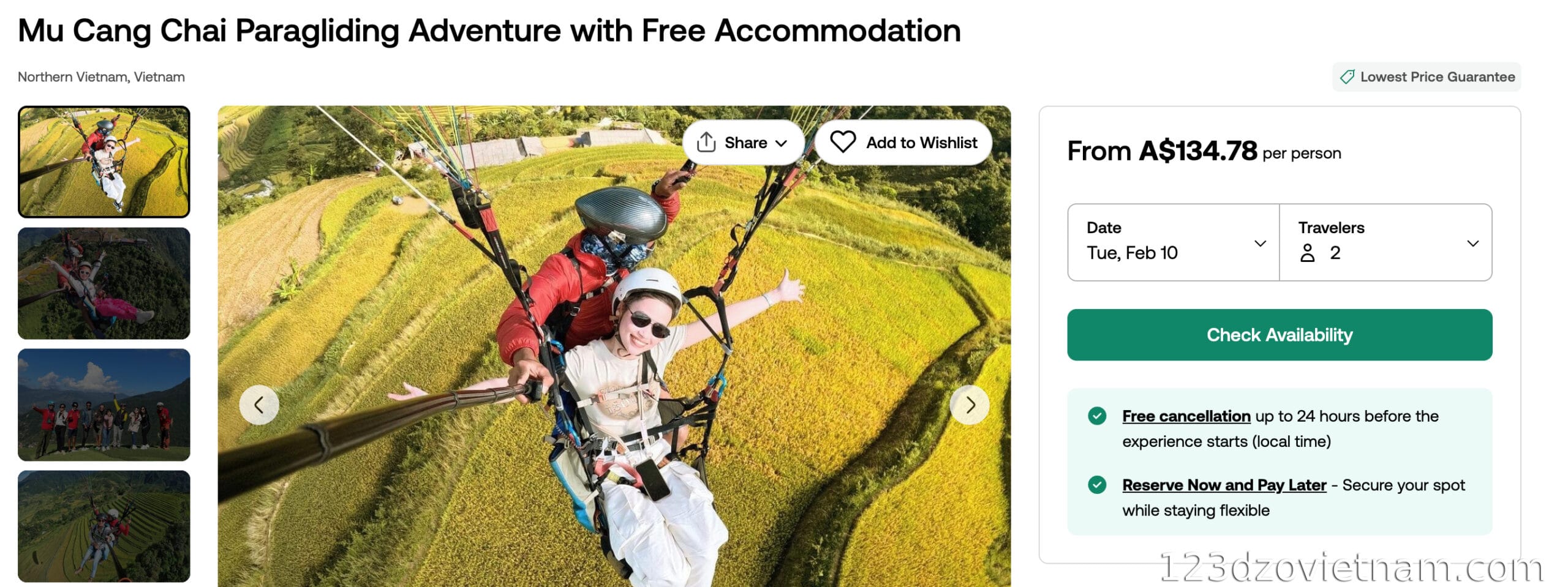 Tour prices flight costs and booking methods for tourist