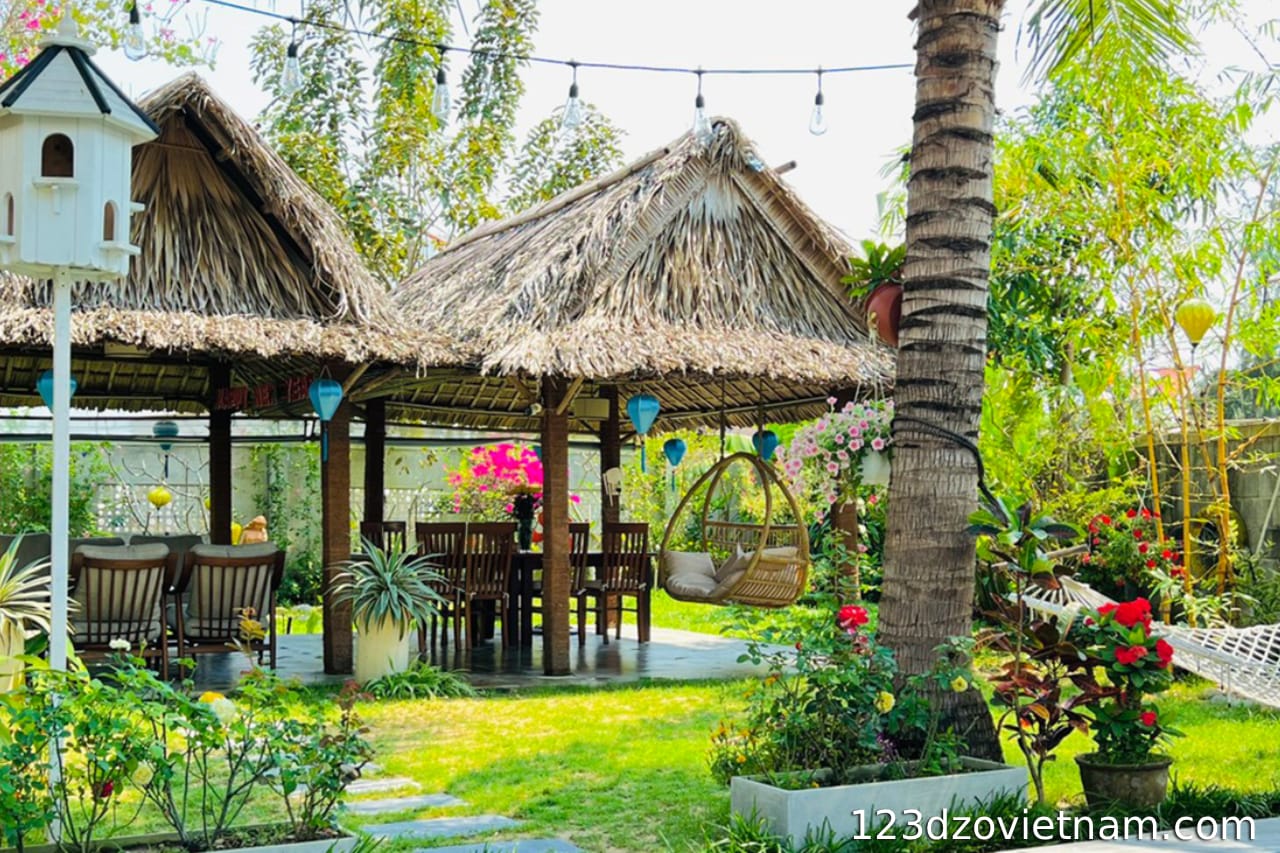 An Bang Garden Homestay outside