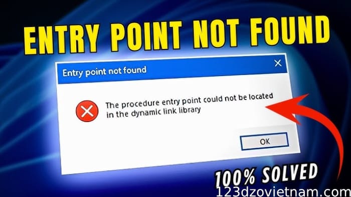 Declare an incorrect entry point