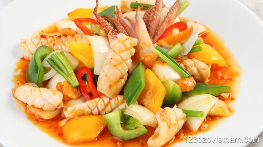 Enjoy fresh seafood