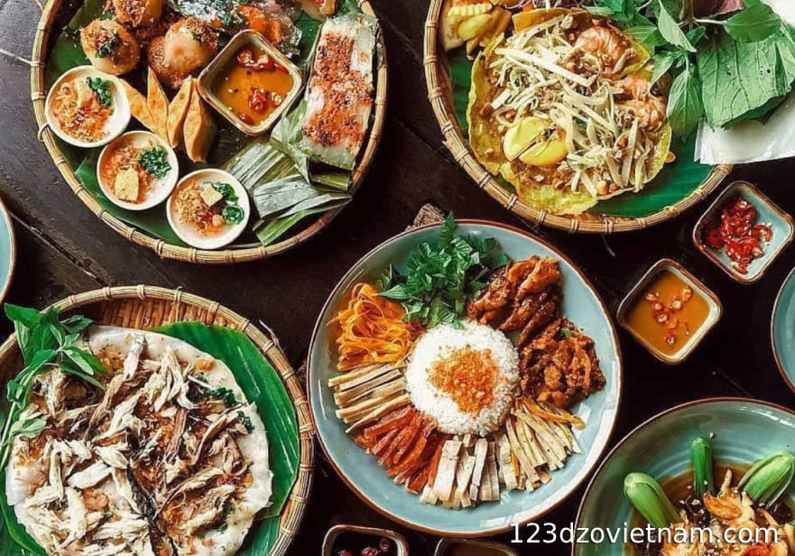 Enjoy the local cuisine (within a 1 km radius)