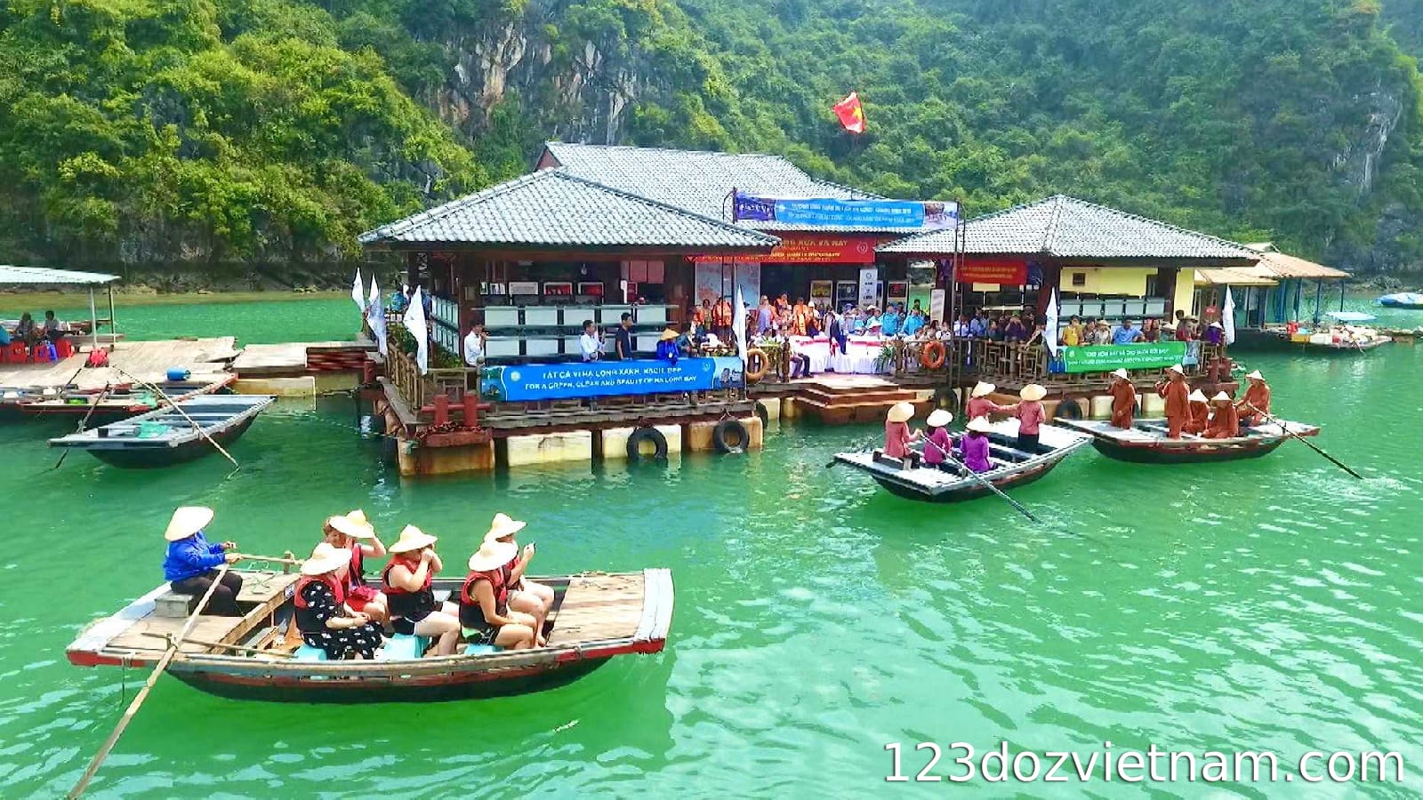 Visit a traditional floating fishing village