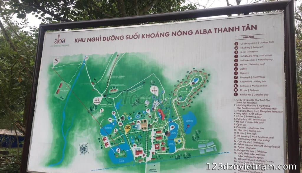 How to get to the zipline area