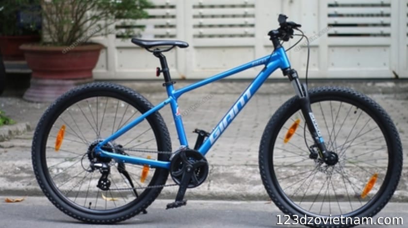 Bicycle rental I rented at Gia Hung bike rental