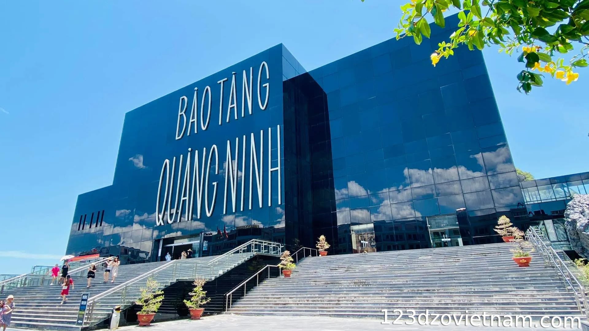 Outside Quang Ninh Museum