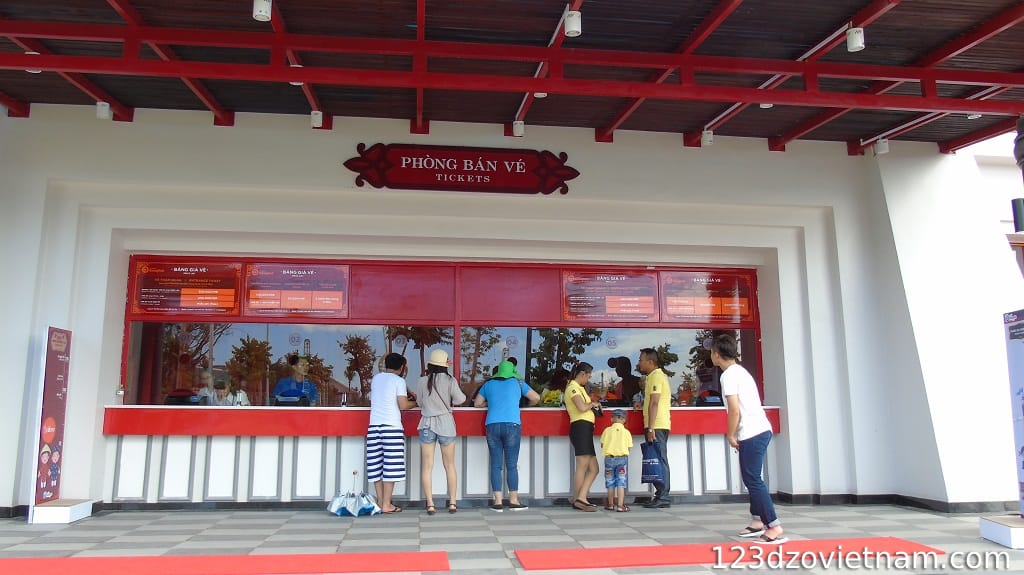Ticket sales area