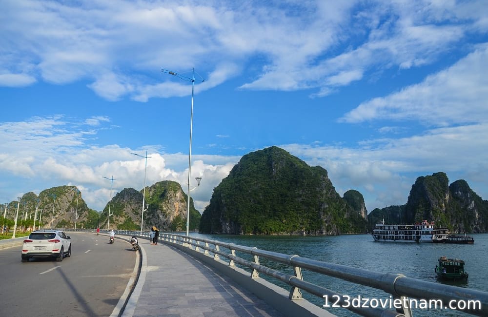 Tran Quoc Nghien coastal road (outside the museum)