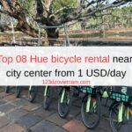 Top 08 Hue bicycle rental near city center from 1 USD/day