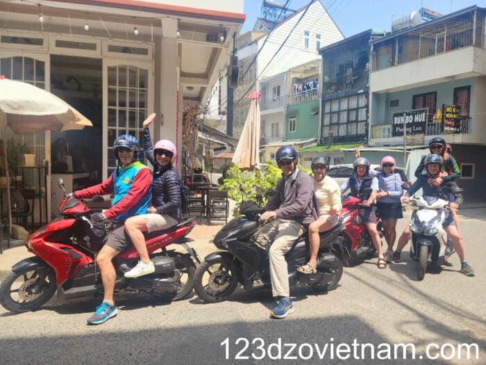 Happy scooter rental Dalat