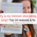 Why is my Vietnam visa taking so long? Top 10 reasons & fix