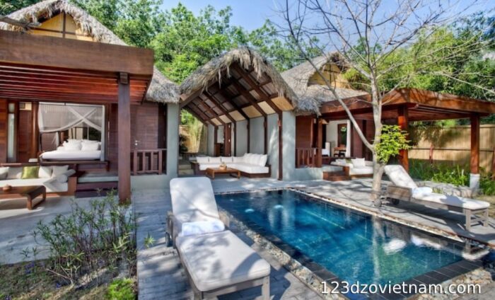 L'Alya Ninh Van Bay private swimming pool