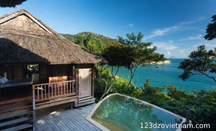 Six Senses Ninh Van Bay swimming pool