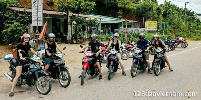 Rent a bike in Vietnam for road trips 