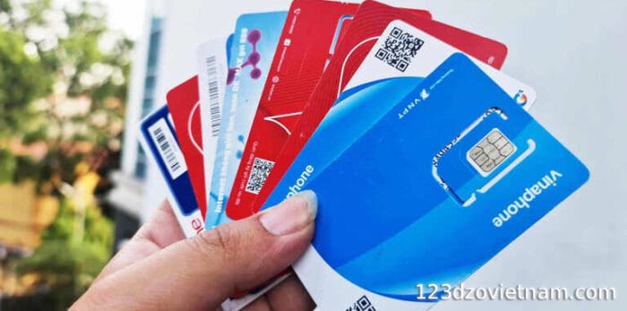 There's a huge variety of SIM cards available to choose from.